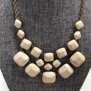 Ivory Square Stone necklace